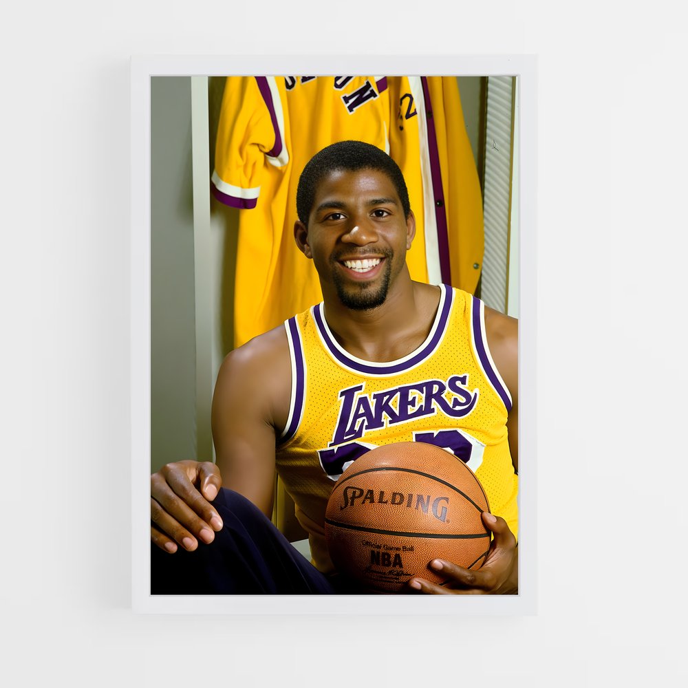 Poster Magic Moment – affiche Basketball (vue 3)